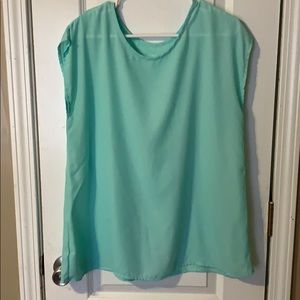 🐳 Mint green top